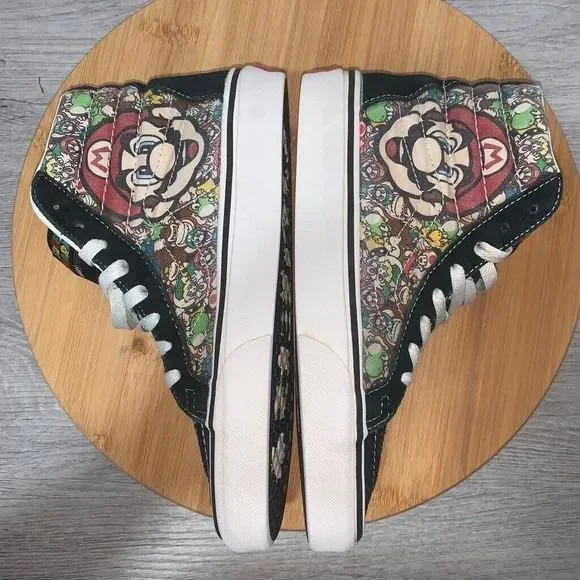 Vans Nintendo X SK8-Hi Reissue Game Over Super Mario Bros Men’s 5 Women’s 6.5